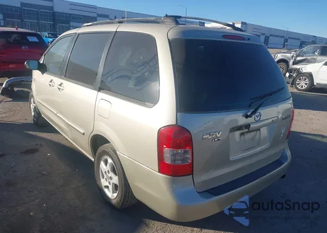 2001 Mazda Mpv Dx/Es/Lx z USA, uszkodzony, nr VIN JM3LW28YX10191064
